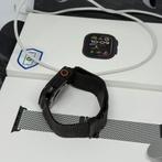 Apple Watch Ultra 2 zwart Milanese /krasvrij /100% batt /gar, Sieraden, Tassen en Uiterlijk, Smartwatches, Stressniveau, Zwart