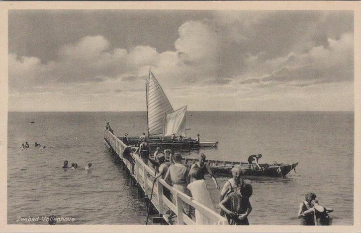 VOLLENHOVE - Zeebad Vollenhove, Verzamelen, Ansichtkaarten | Nederland, Verzenden