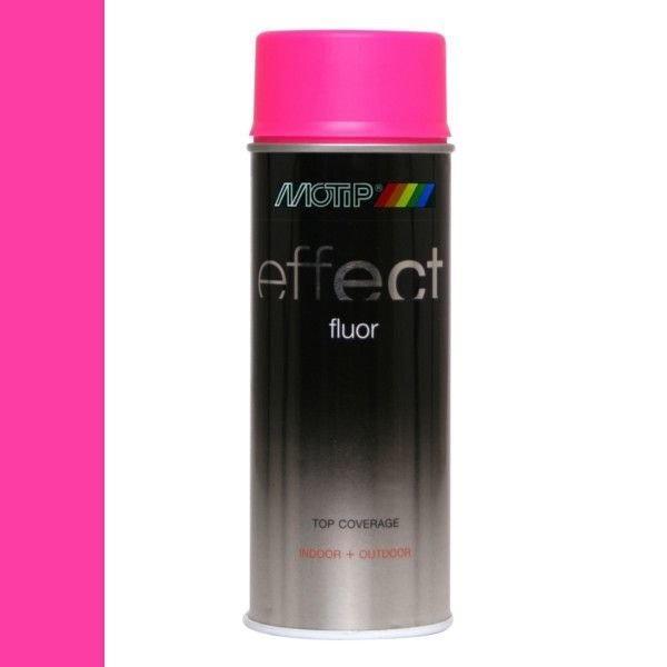 Motip Deco Effect Fluorescent Roze 400 ml, Doe-het-zelf en Verbouw, Verf, Beits en Lak, Nieuw, Ophalen of Verzenden