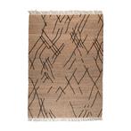 *WOONWINKEL* Dutchbone Ishank Jute Tapijt Handgemaakt 170x24, Verzenden, Nieuw