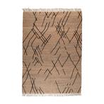 *WOONWINKEL* Dutchbone Ishank Jute Tapijt Handgemaakt 170x24, Nieuw, Verzenden