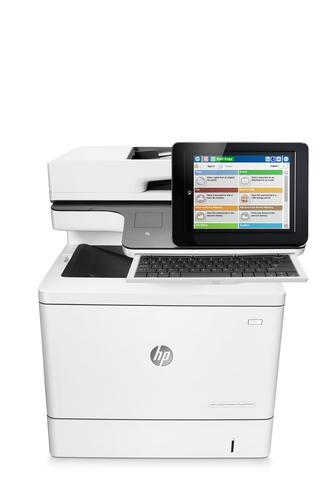 HP - CLJ Enterprise MFP M577z (B5L48A), Computers en Software, Printers, Ingebouwde Wi-Fi, Kleur printen, Zo goed als nieuw, Printer