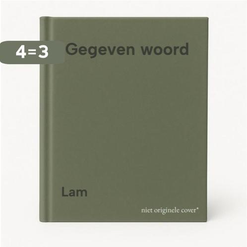 Gegeven woord 9789023909002 Lam, Boeken, Godsdienst en Theologie, Gelezen, Verzenden