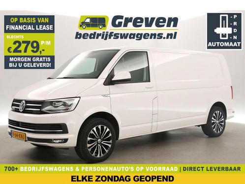 Volkswagen Transporter 2.0 TDI L2H1 150PK AUT Airco €279pm, Auto's, Bestelauto's, Te koop, Automaat, Financial lease, Diesel, Wit