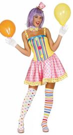 Clown Kostuum Dames, Kleding | Dames, Carnavalskleding en Feestkleding, Nieuw, Verzenden
