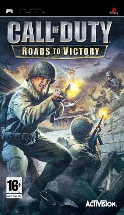 Call of Duty Roads to Victory (Sony PSP), Spelcomputers en Games, Games | Sony PlayStation Portable, Gebruikt, Vanaf 12 jaar, Verzenden