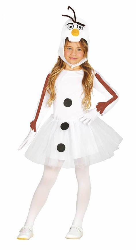 Sneeuwpop Jurkje Meisje, Kinderen en Baby's, Carnavalskleding en Verkleedspullen, Nieuw, Verzenden