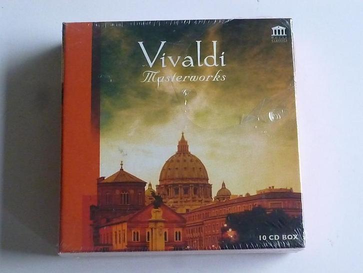 Vivaldi - Masterworks (10 CD) Nieuw, Cd's en Dvd's, Cd's | Klassiek, Zo goed als nieuw, Verzenden