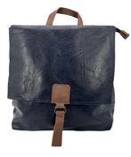 Rugzak The Square Bag van Flores Lederwaren  Blauw, Sieraden, Tassen en Uiterlijk, Tassen | Schoudertassen, Verzenden, Nieuw
