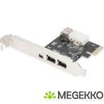 Digitus Intern IEEE 1394/Firewire interfacekaart/-adapter, Computers en Software, Netwerkkaarten, Verzenden, Nieuw, Assmann
