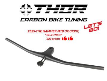 RE-TUNED: 220 GRAM!!! THOR THE HAMMER MTB COCKPIT 2025 beschikbaar voor biedingen