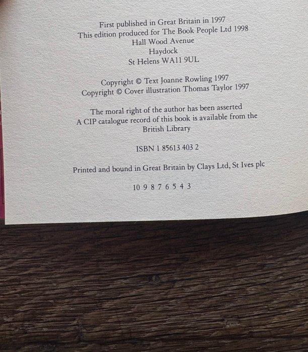 Joanne Rowling - Harry Potter and the Philosophers Stone, Antiek en Kunst, Antiek | Boeken en Bijbels