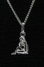 Zilveren Sterrenbeeld Maagd ketting hanger - klein, Verzenden, Nieuw