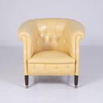 Poltrona Frau - Renzo Frau - Fumoir - Fauteuil - Leder, Hout, Antiek en Kunst, Kunst | Designobjecten