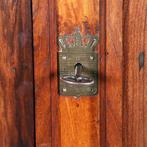 Koloniale kast  ca 1700  museale kwaliteit in massief paliss, Antiek en Kunst, Ophalen of Verzenden