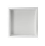 Mat Wit RVS Inbouwnis 30x30x10cm, Verzenden, Nieuw