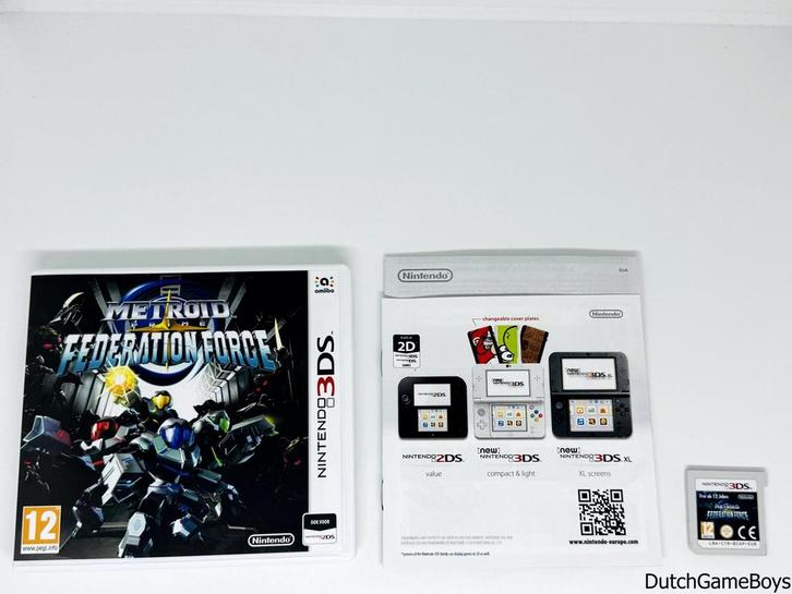 Nintendo 3DS - Metroid Prime - Federation Force - HOL, Spelcomputers en Games, Games | Nintendo 2DS en 3DS, Gebruikt, Verzenden