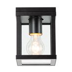 Plafonniere Jersey Zwart Binnenverlichting Plafondlampen, Huis en Inrichting, Lampen | Plafondlampen, Verzenden, Nieuw, Overige materialen