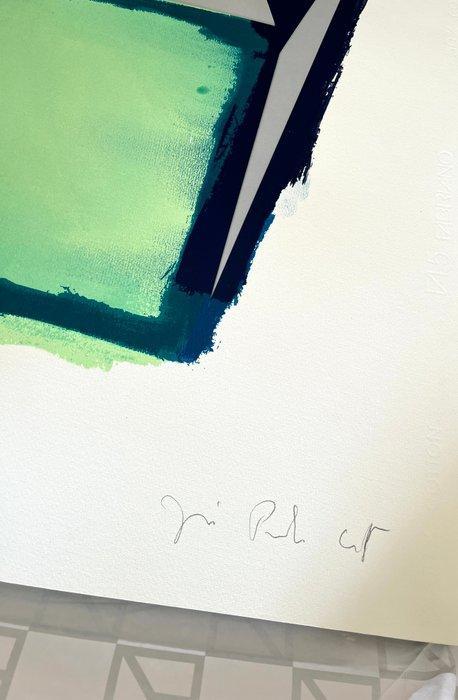 José Pedro Croft (1957) - Serigrafia sobre cartão com, Antiek en Kunst, Antiek | Overige Antiek