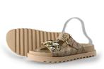 Guess Slippers in maat 38 Goud | 10% extra korting, Kleding | Dames, Schoenen, Slippers, Verzenden, Zo goed als nieuw, Overige kleuren