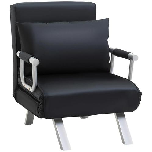 TRUUSK 2-in-1 Slaapbank Met Verstelbare Rugleuning 65L X 77B, Huis en Inrichting, Fauteuils, Nieuw, Verzenden