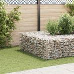 vidaXL Gabion plantenbak verhoogd kubus 60x60x60 cm, Tuin en Terras, Verzenden, Nieuw, Metaal, 60 tot 100 cm