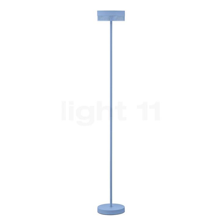 Hell Mesh Batterij Vloerlamp LED, pastelblauw - 120 cm, Huis en Inrichting, Lampen | Vloerlampen, Nieuw, Verzenden