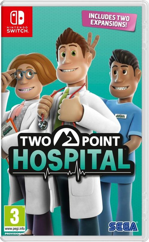 Two Point Hospital (Nintendo Switch), Spelcomputers en Games, Games | Nintendo Switch, Gebruikt, Verzenden