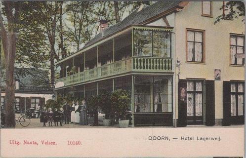DOORN - Hotel Lagerweij, Verzamelen, Ansichtkaarten | Nederland, Verzenden