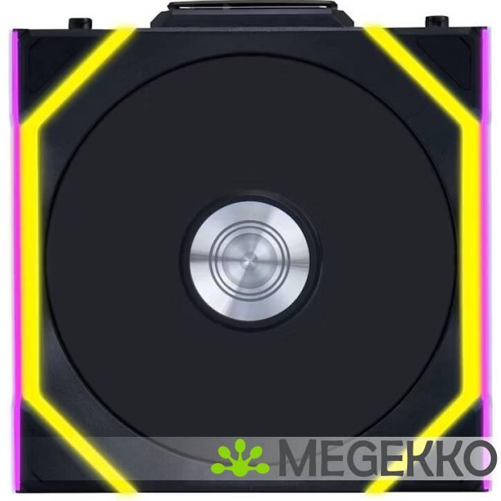 Lian Li UNI FAN SL Wireless 120mm 1-Pack Black, Computers en Software, Computerkoelers, Nieuw, Verzenden