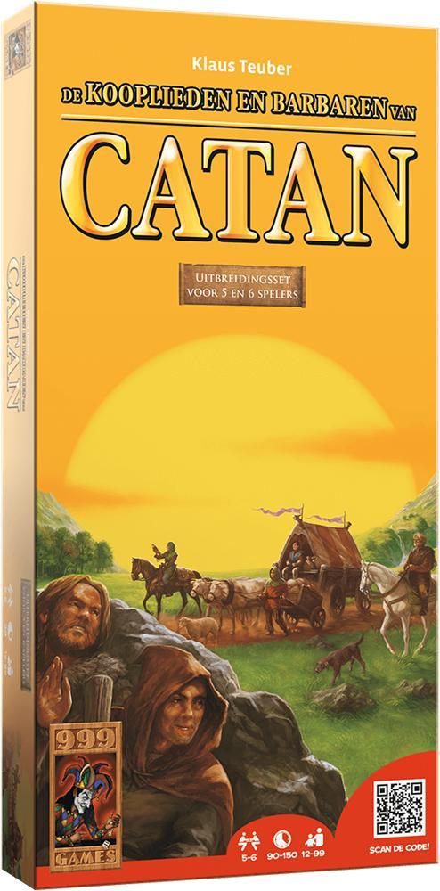 Catan - Kooplieden & Barbaren 5/6 Spelers | 999 Games -, Hobby en Vrije tijd, Gezelschapsspellen | Bordspellen, Nieuw, Verzenden