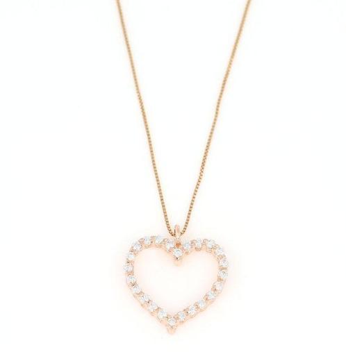 Zonder Minimumprijs - Halsketting - 18 karaat Roségoud -, Sieraden, Tassen en Uiterlijk, Kettingen