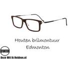 DWIH - Houten brilmontuur - Edmonton - Ebben, Nieuw