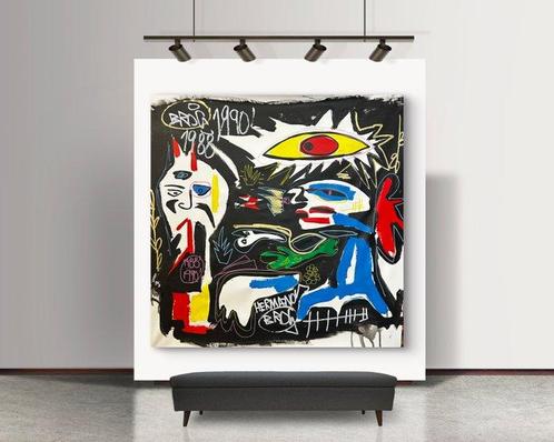 Freda People (1988-1990) - Crazy Board Collection / Fuego, Antiek en Kunst, Kunst | Schilderijen | Modern