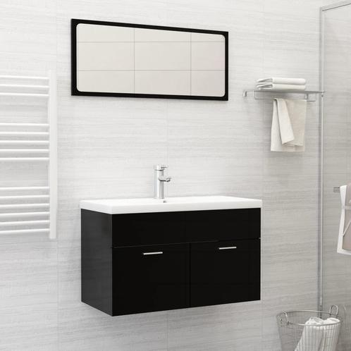 vidaXL Inbouwwastafel met kraan 81x39x18 cm keramiek wit, Doe-het-zelf en Verbouw, Sanitair, Nieuw, Verzenden