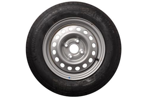 Compleet wiel 155R13 band + velg opel steek 4x100 -, Auto-onderdelen, Banden en Velgen, Ophalen of Verzenden