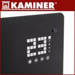 Kaminer Zelva elektrische glaspaneelradiator zwart 2500W..., Huis en Inrichting, Ophalen of Verzenden, Nieuw