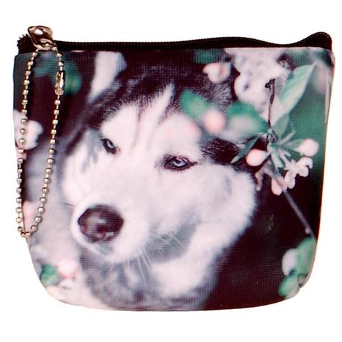 Kleine portemonnee Huskie NIEUW, Sieraden, Tassen en Uiterlijk, Portemonnees, Zwart, Nieuw, Ophalen of Verzenden