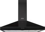 Stoves S900 Ster Chim 90 Black wand afzuigkap - zwart - 90 c, Wandschouwkap, Verzenden, Nieuw, Vrijstaand