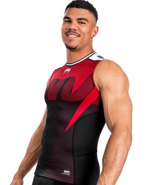 Venum Adrenaline Mouwloze Rashguard Rood Zwart, Kleding | Heren, Sportkleding, Rood, Maat 46 (S) of kleiner, Nieuw, Vechtsport