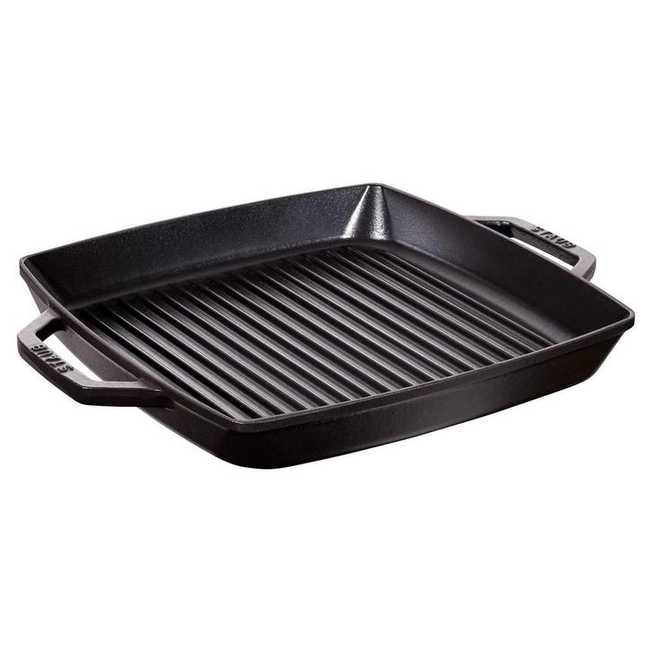 GGM Gastro | STAUB | GRILL PANS - Grillpan - 330x330mm - |, Huis en Inrichting, Keuken | Potten en Pannen, Verzenden