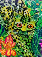 Claudine Suret-Canale - Fresque naturelle colorée avec