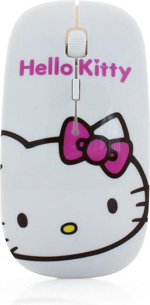 Hello Kitty kinder muis draadloos wit, Computers en Software, Overige Computers en Software
