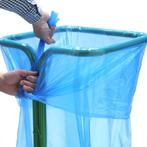 Zelfklemmende houder voor 1000 liter afvalzakken (laag