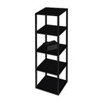 AquaSplash Sharp Kolomkast 35x35x135 cm Mat Zwart, Huis en Inrichting, Badkamer | Badkamermeubels, Ophalen of Verzenden, Nieuw