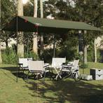 vidaXL Kampeerluifel waterdicht 406x306 cm olijfgroen, Caravans en Kamperen, Tenten, Verzenden, Nieuw, Tot en met 2