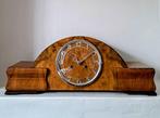 Pendule - Art Deco - Wortelnotenhout - 1950-1960