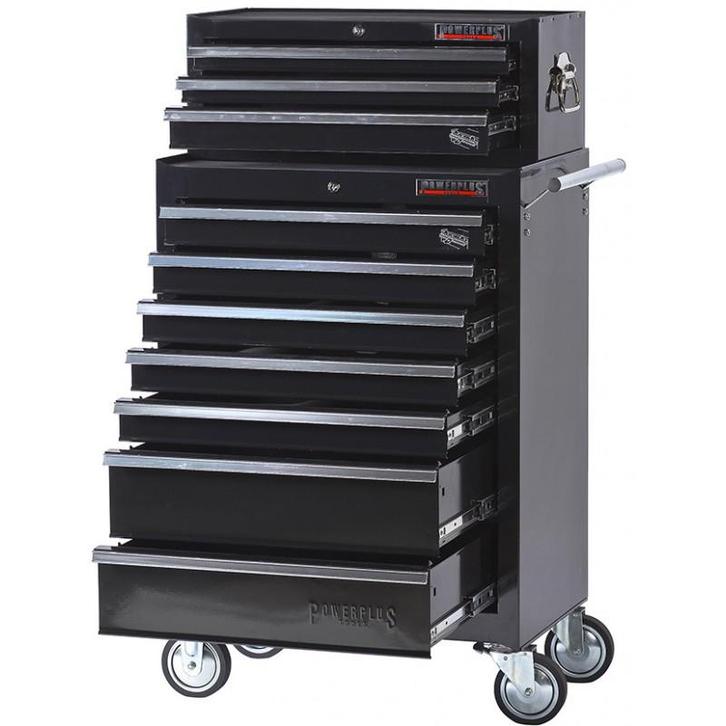 Gereedschapswagenset  zwart 10 laden met quick lock, Doe-het-zelf en Verbouw, Gereedschap | Handgereedschap, Ophalen of Verzenden