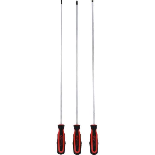KS Tools Schroevendraaier Set Extra Lang 3-Delig, Auto diversen, Autogereedschap, Nieuw, Verzenden