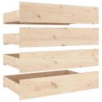 Massief Grenen Bedlades - 4 stuks | Tweedekansje | OP=OP, Huis en Inrichting, Slaapkamer | Bedden, Nieuw, Ophalen of Verzenden